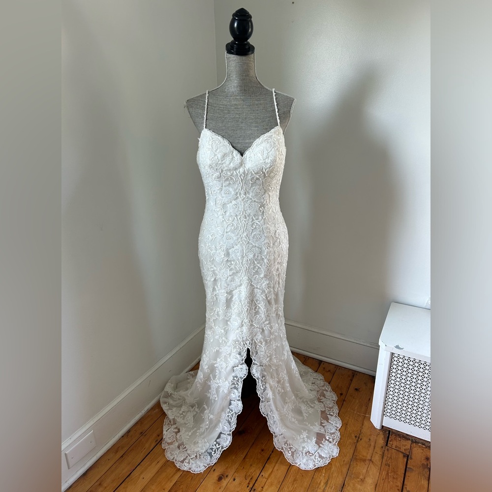 Wtoo By Watters Wedding Dress Cadence Size 8